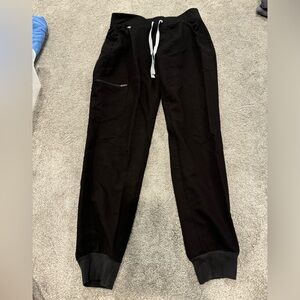 Figs Black Jogger Pants